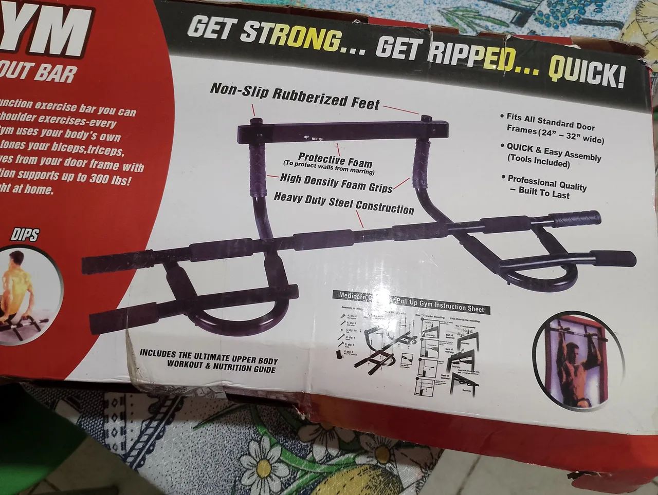 Aparelho de ginástica, várias opções, novo na caixa.