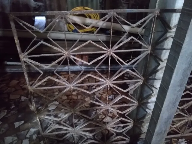 Grade de ferro usada