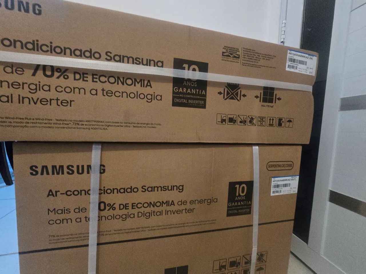 Ar Condicionado Split Samsung 12000 BTUs Frio - Foto 2