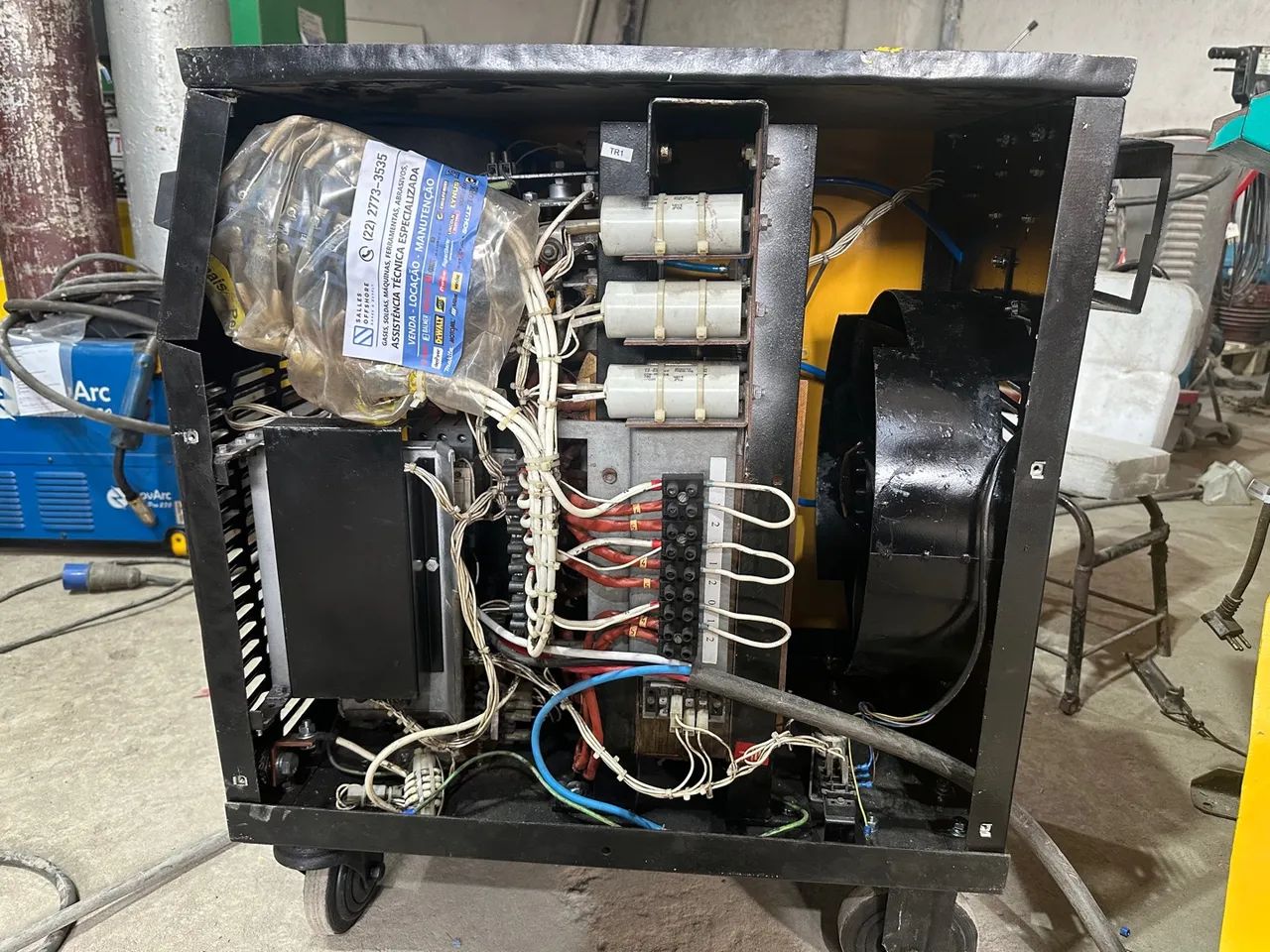 Corte plasma LPH 82 ESAB com tocha nova - Foto 3