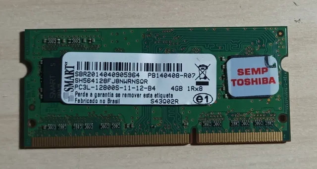 Memoria Ram DDR3 4GB Notebook