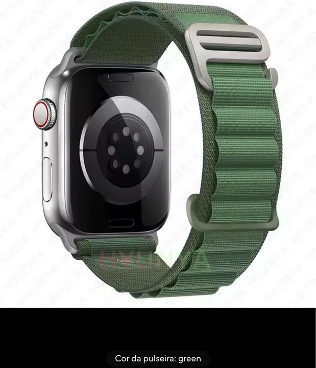Correia Alpine para Apple Watch Band, Acessórios iWatch, Série 9, 8, 7, SE, Ultra 2, - Foto 2