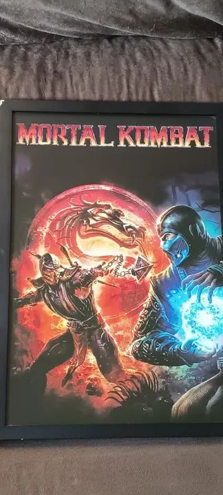 Quadro Decorativo Mortal Kombat