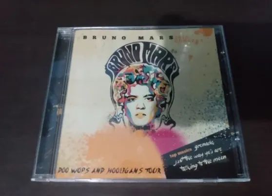 CD Bruno Mars Ao Vivo no Brasil