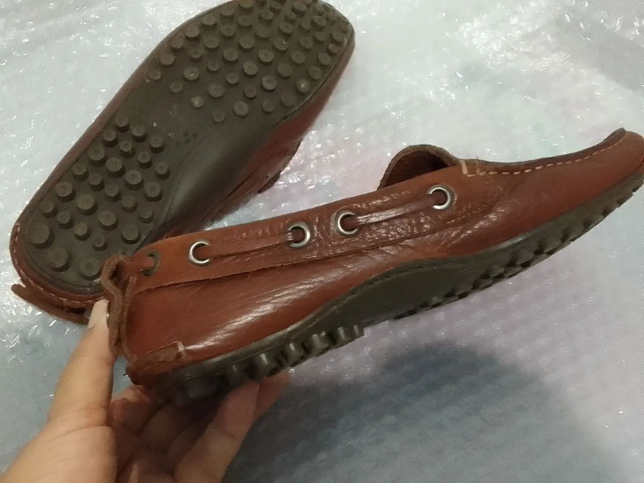 Mocassim jovaciele 40 masculino em couro - Foto 2