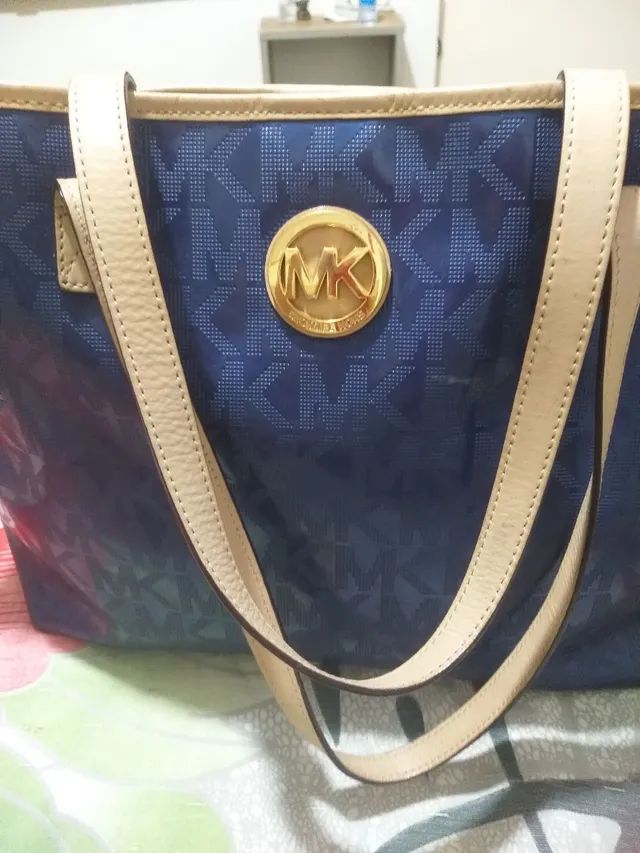  BOLSA MICHAEL KORS AZUL - Foto 5