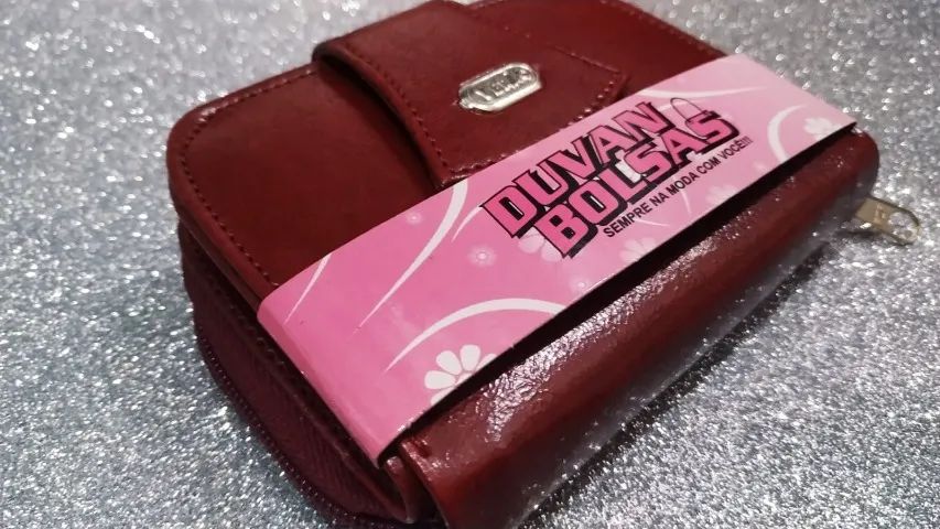 Carteira Feminina Duvan Bolsas - Cor Marrom
