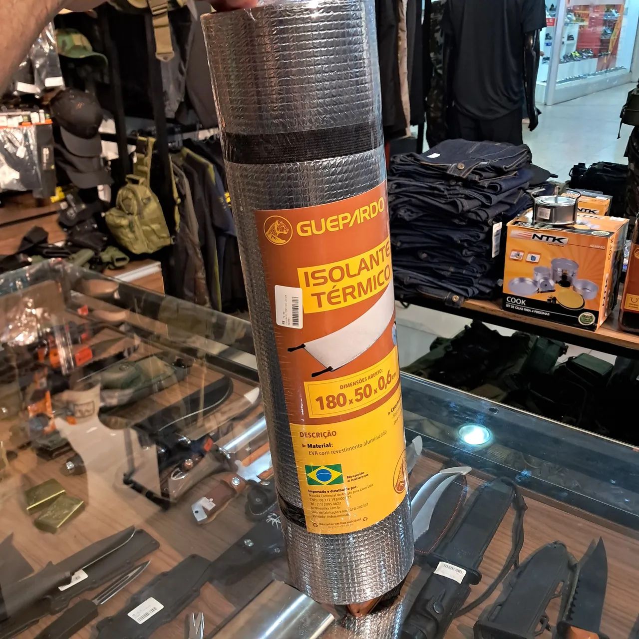 Isolante Térmico Guepardo 180x50cm