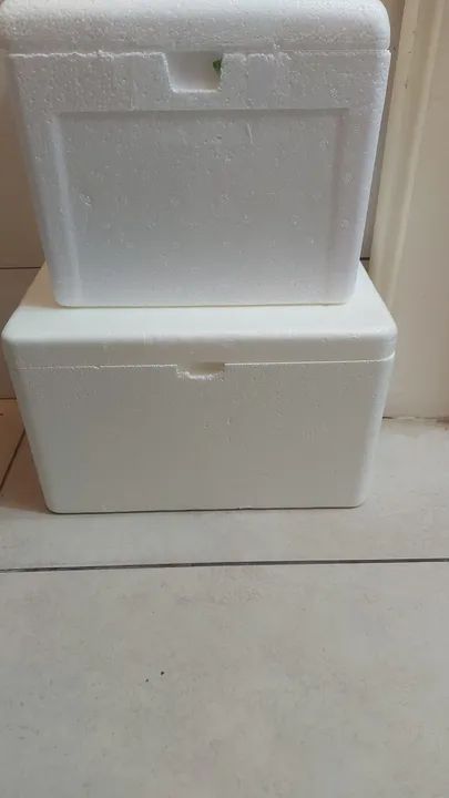 Caixas térmicas de isopor 