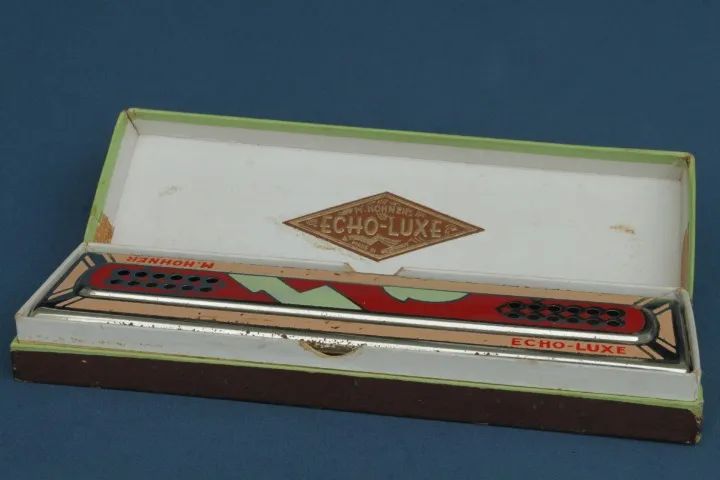 Gaita De Boca Sopro Harmônica M. Hohner - Echo Luxe Rara - Foto 3