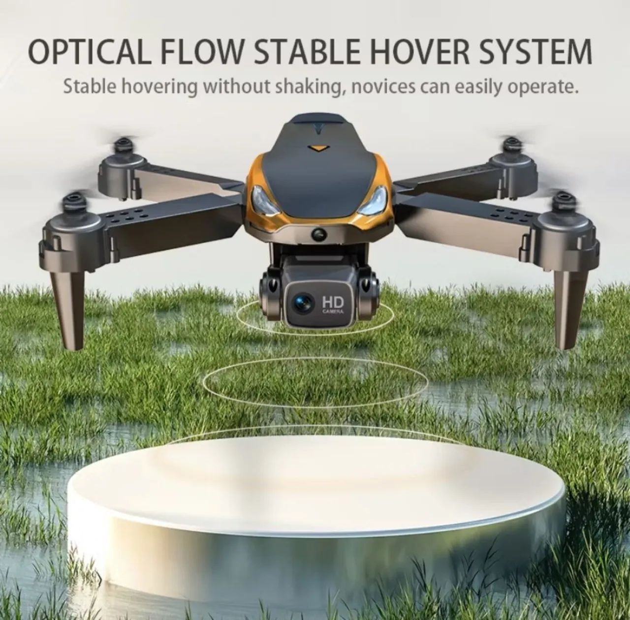 Drone M8 RC, câmera dupla HD de 8k, drone aéreo quadcopter fpv - Foto 4