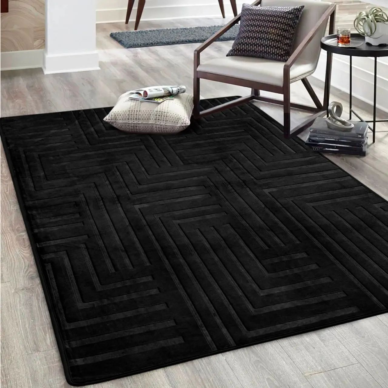 Tapete geométrico degradê - Foto 3