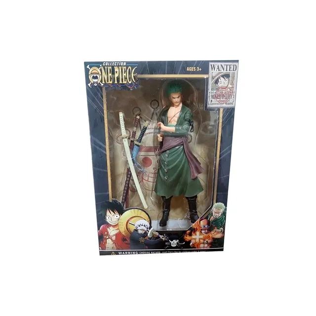 Boneco zoro one piece 
