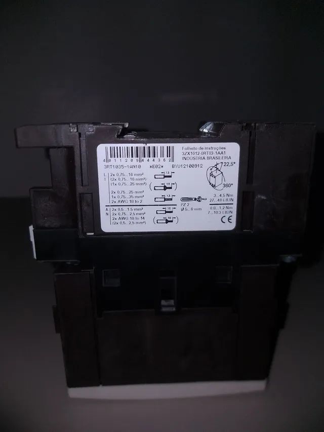Contatora SIEMENS 3RT1035 - 1AN10 - Foto 4