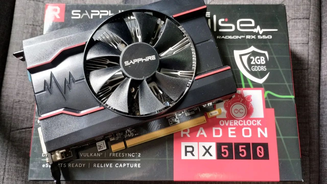 Radeon RX550 Saphire
