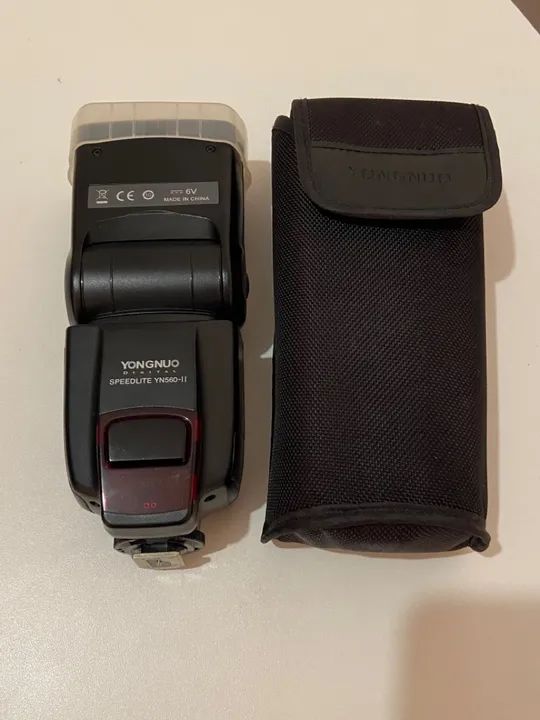 Câmera Canon T3i + lente 18-55 e flash externo  - Foto 6