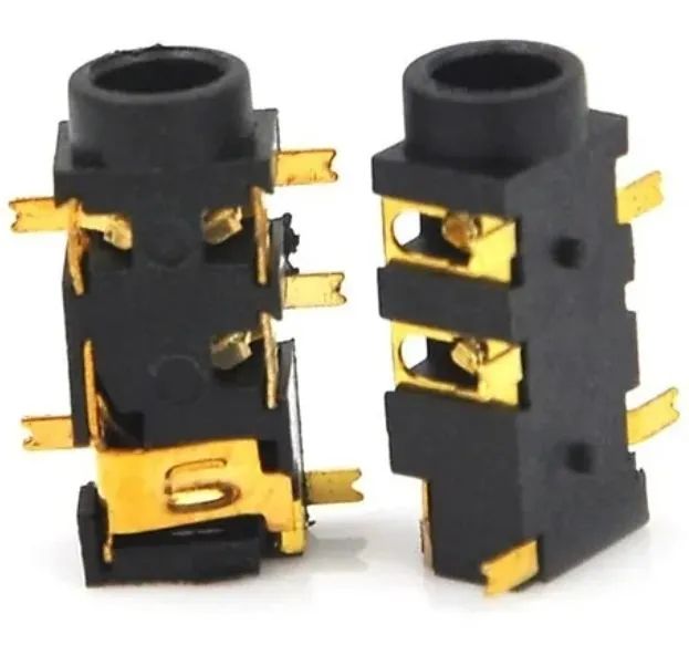 Conector fêmea 3.5 mm com 5 pinos smd modelo PJ-327A  Kit 2 Unid. Arduino COD-CP591   - Foto 3