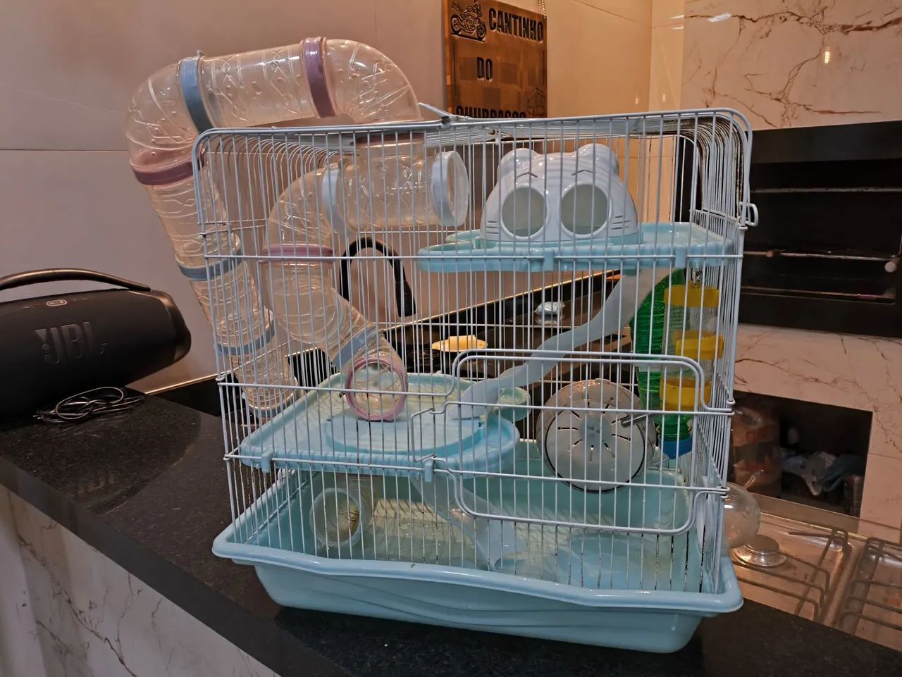 Gaiola safari para Hamster com Acessórios - Foto 4