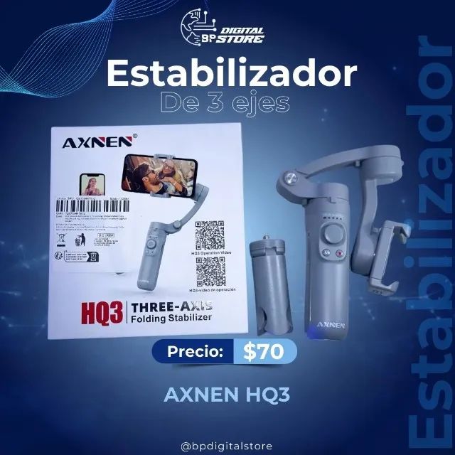 Estabilizador gimbal para celular  3 eixo -  - Foto 2