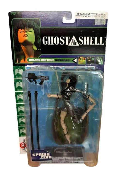 ghost in the shell - figura de ação major motoko kusanagi ultra