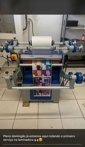 Máquina para laminação gráfica UBERABA  - Foto 5