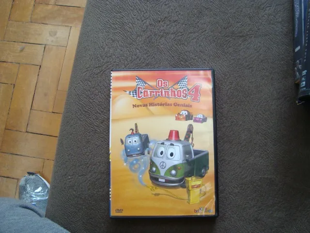 Dvd Os Carrinhos 4 -novas Historias Geniais-original