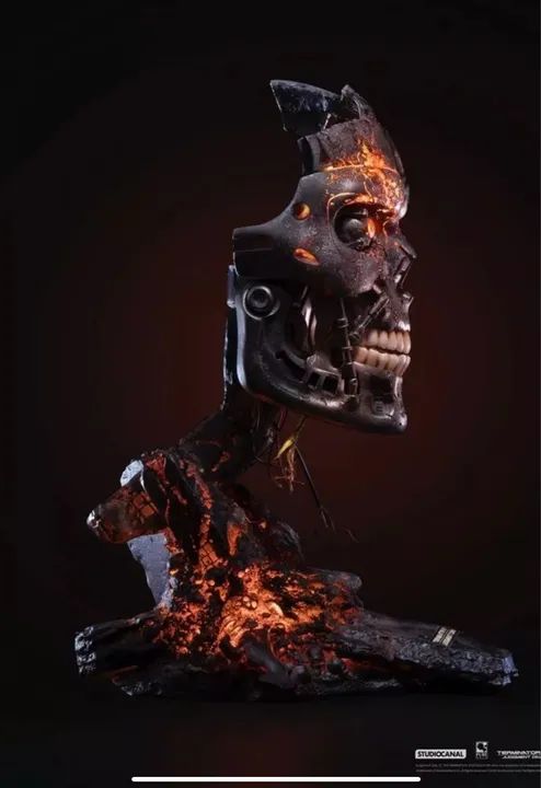 Pure Arts Terminator 2 T-800 Damaged 1:1 - Foto 2