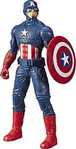 Boneco articulado capitão América Hasbro 