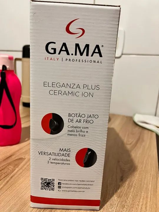 Secador de Cabelo Gama Italy Eleganza Plus Ceramic Ion 2100W - Foto 2