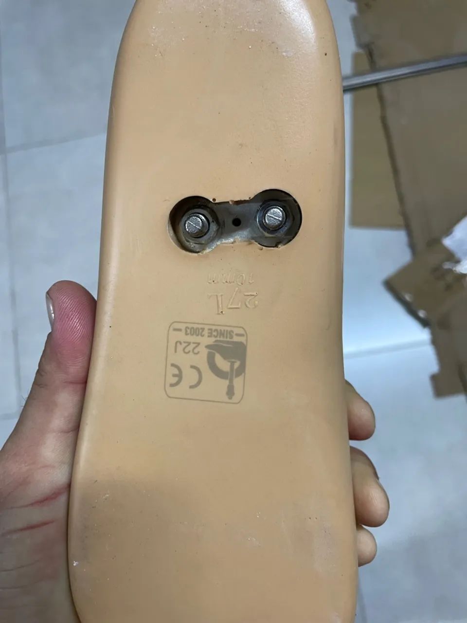 Prótese esquerda de titânio 1 mês de uso  - Foto 4