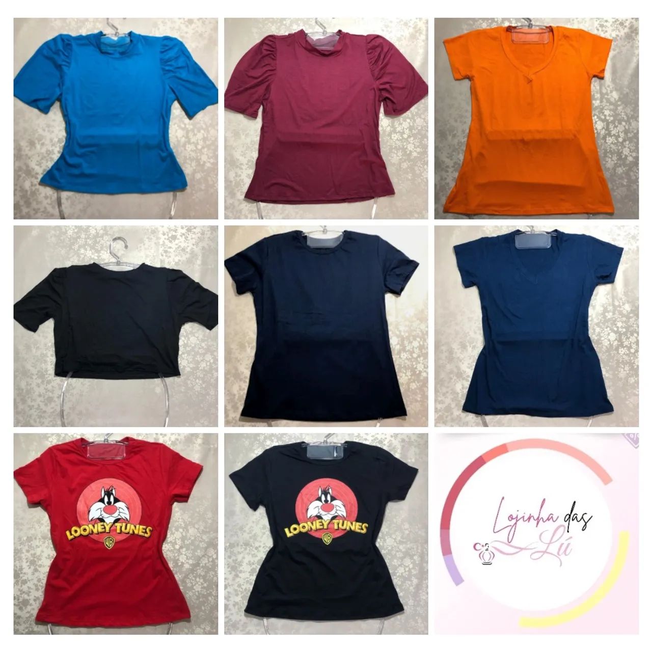 Lote de camisetas femininas - Foto 2