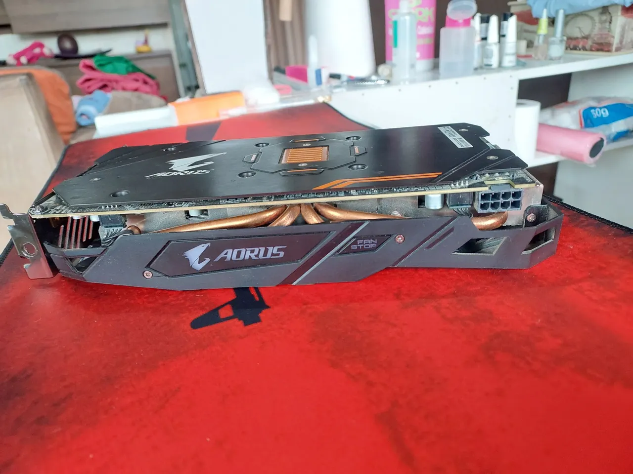 Placa de Vídeo AORUS rx 570 gb rgb