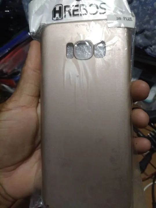 Capinha para Celular Samsung S8 Plus  - Dourada - Foto 2