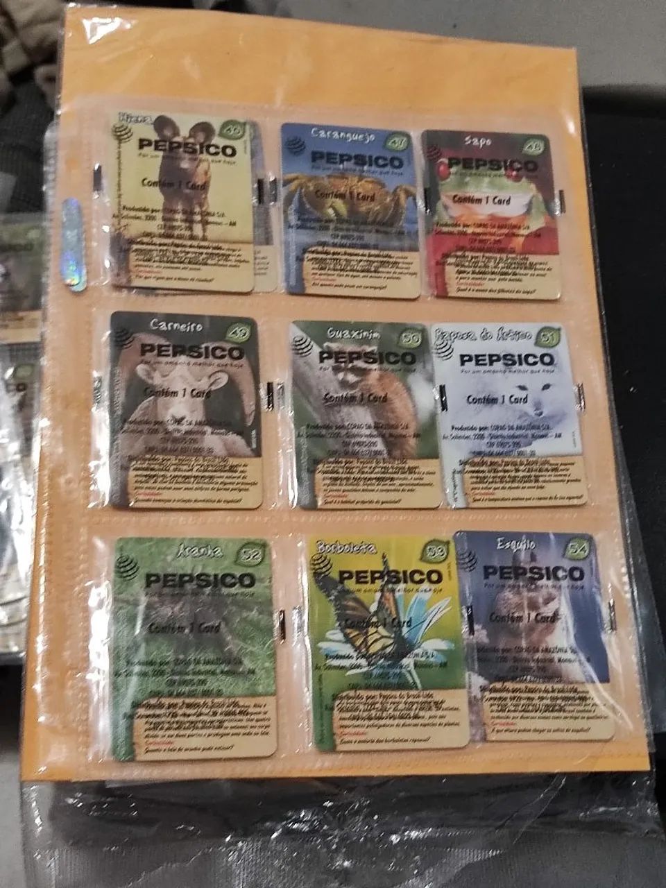 Elma chips animais em extinção completa e rara - Foto 6