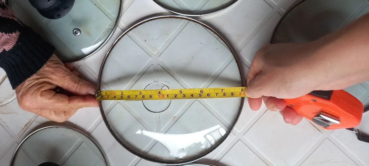 Jogo de Tampas de Vidro para Panelas - 6 Peças - Foto 4