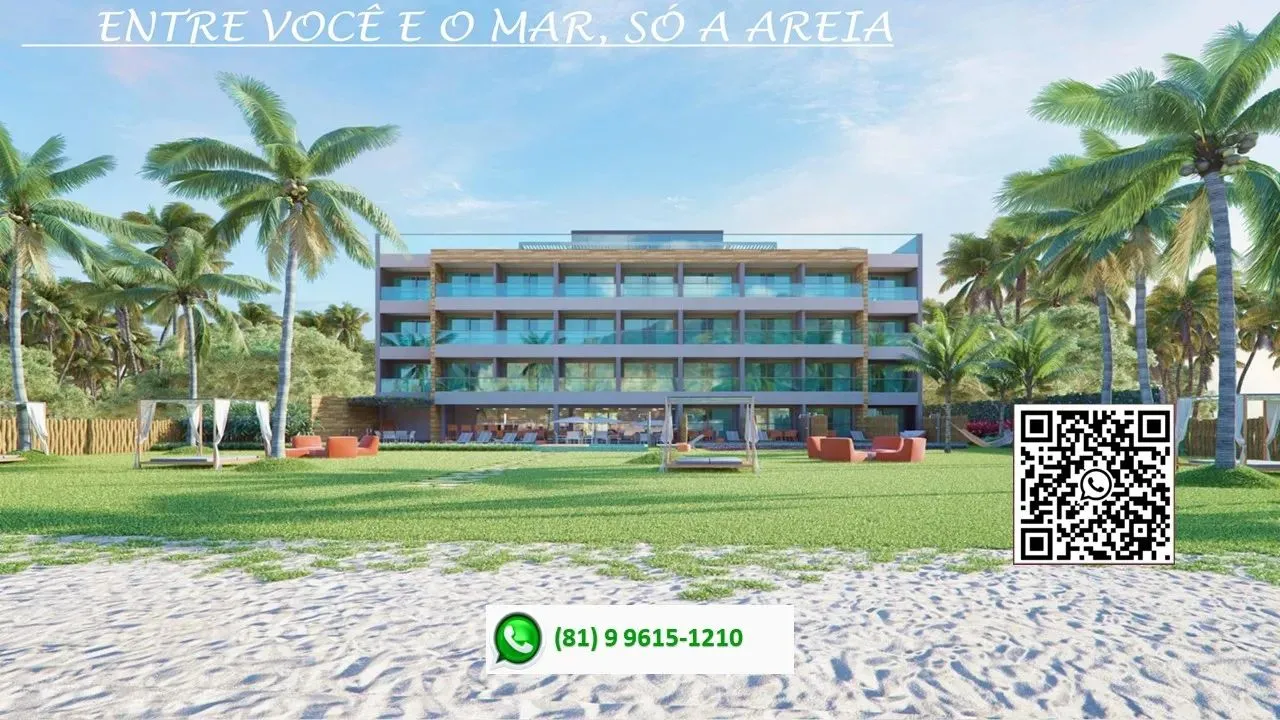 TAMANDARÉ (BEIRA MAR) - 40 m² sendo 1 quarto em Praia dos Carneiros - Tamandaré - PE