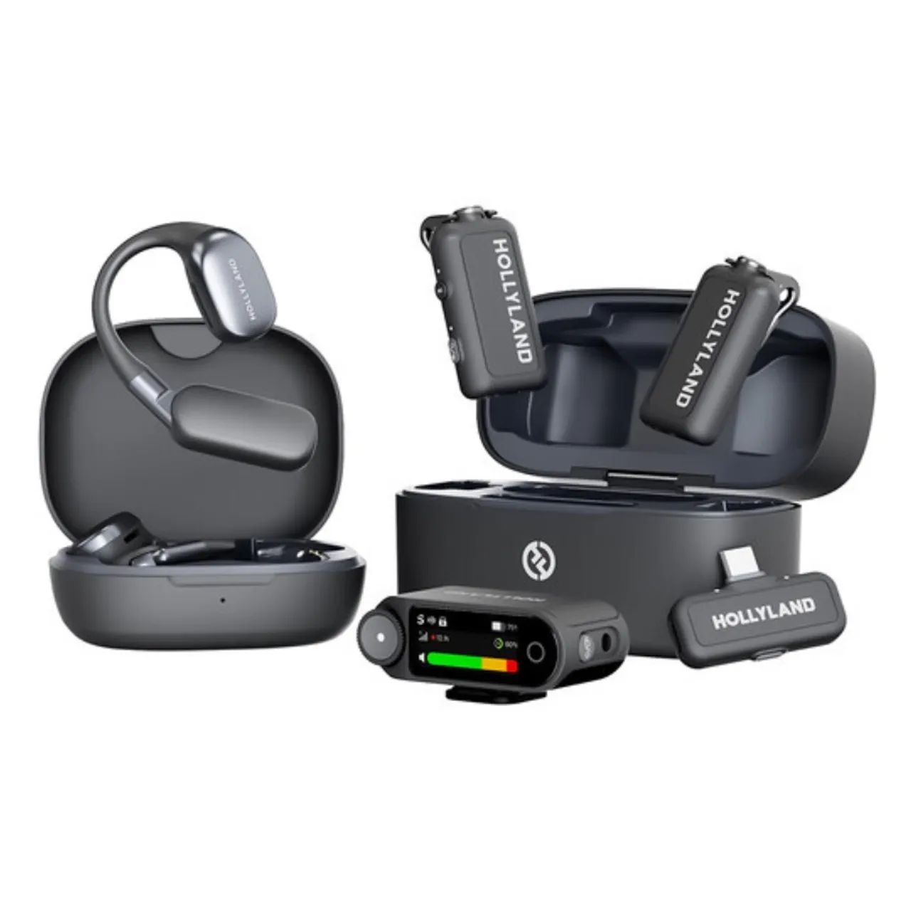 Hollyland Lark A1 Combo Wireless Microphone USB-C/Lightning - Space Gray64617878705282121