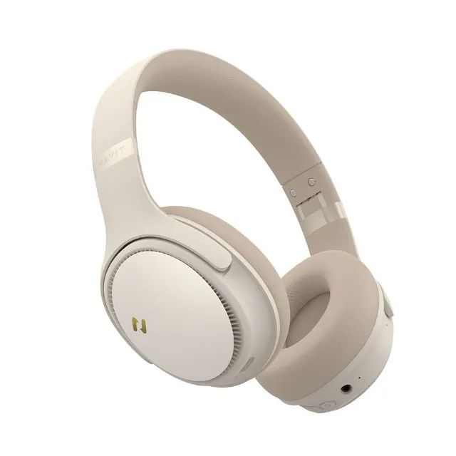 Fone Bluetooth Havit H630bt Bege (Entrega Grátis) - Foto 2