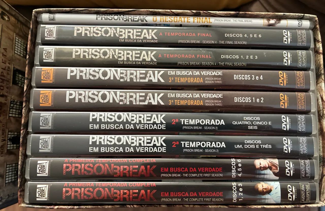 DVD Prison Break - coleção completa  - Foto 2