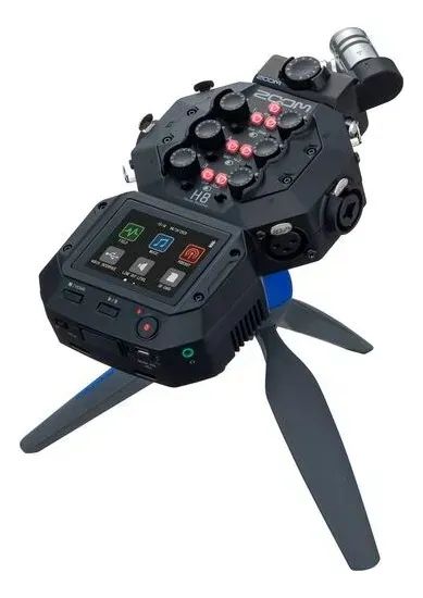 Gravador De Voz Digital Zoom H8 Preto Sd/sdhc/sdxc - Foto 2