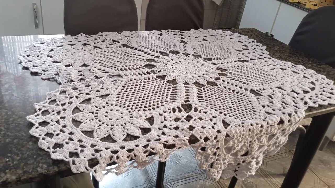Toalha de crochê  - Foto 2