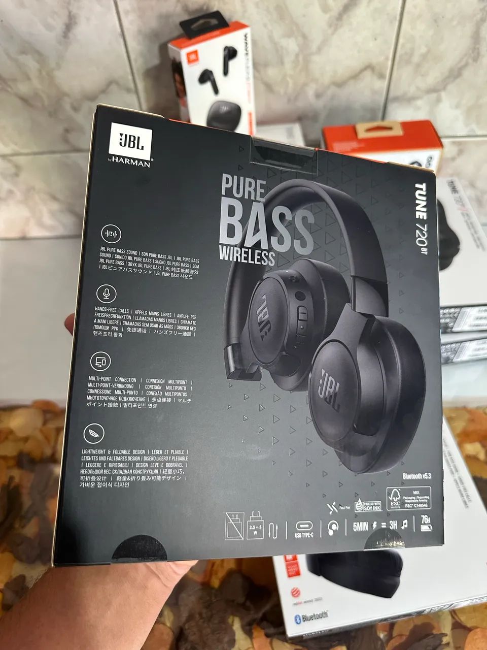 Fone JBL Tune 720 520 Original Lacrado  - Foto 2