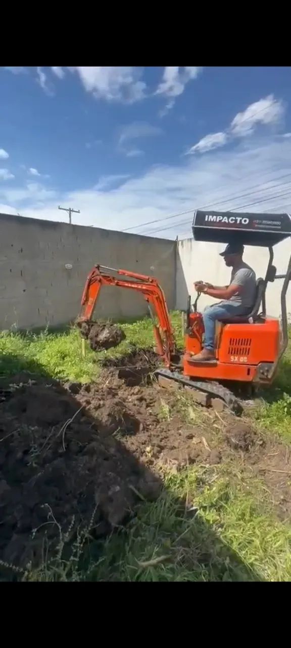 Mini escavadeira  - Foto 2