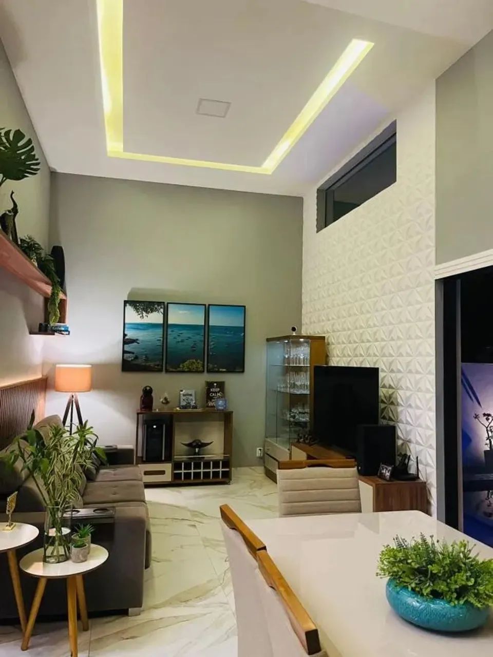 Casa Plana para Venda em Rio das Ostras, Alphaville, 3 dormitórios, 3 suítes, 4 banheiros, - Foto 4