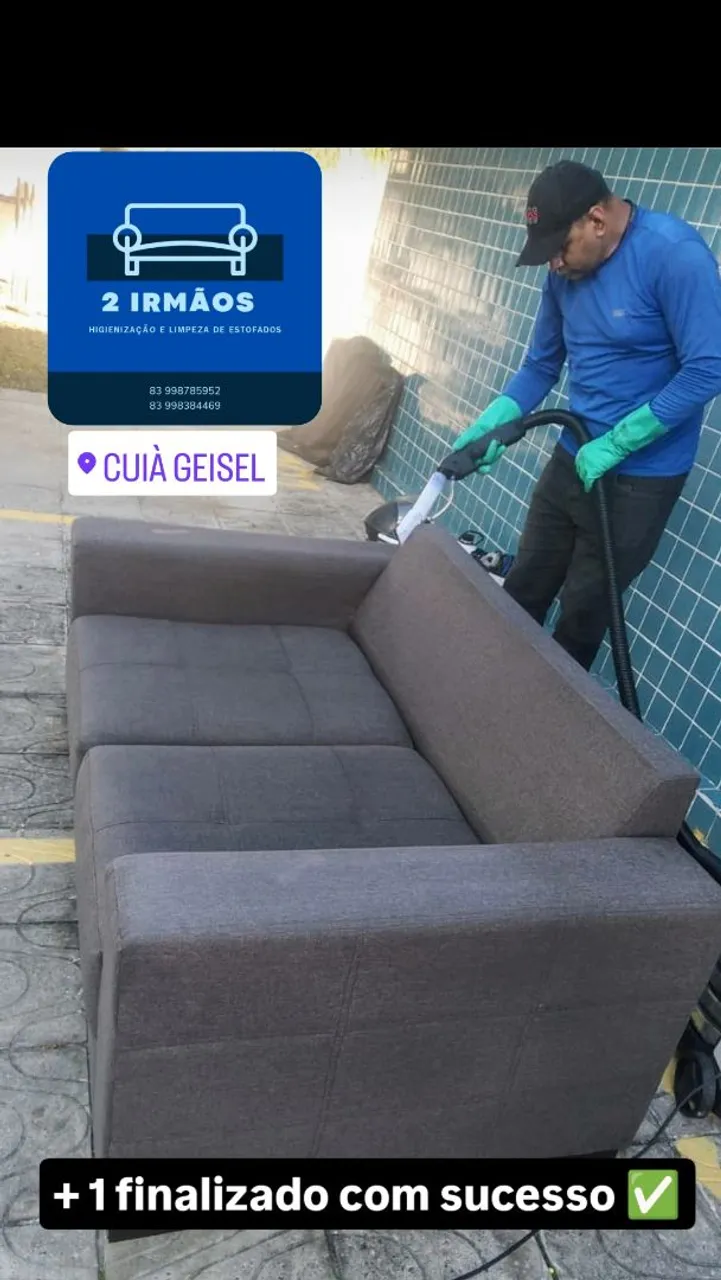 Limpeza de estofados