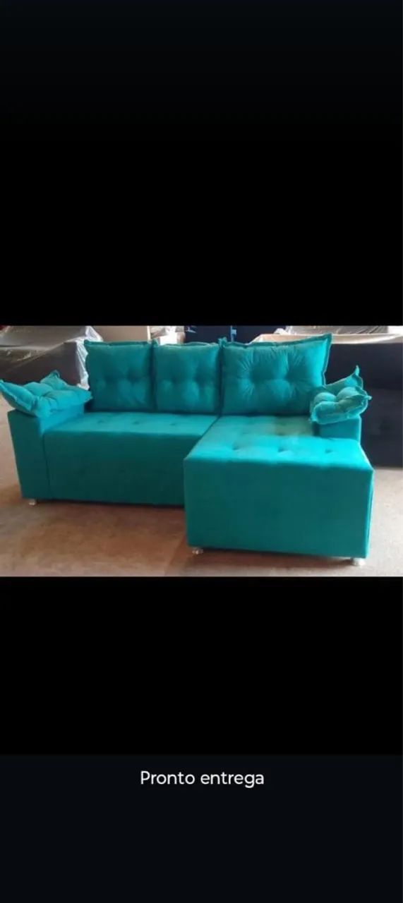 Sofá direito da fábrica sofá de qualidade  - Foto 3