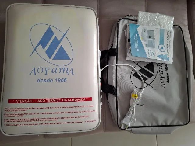 Almofada Vibratória, Veja fotos c alguns exemplos de Massagem, Sem Uso ,AOYAMA   - Foto 5