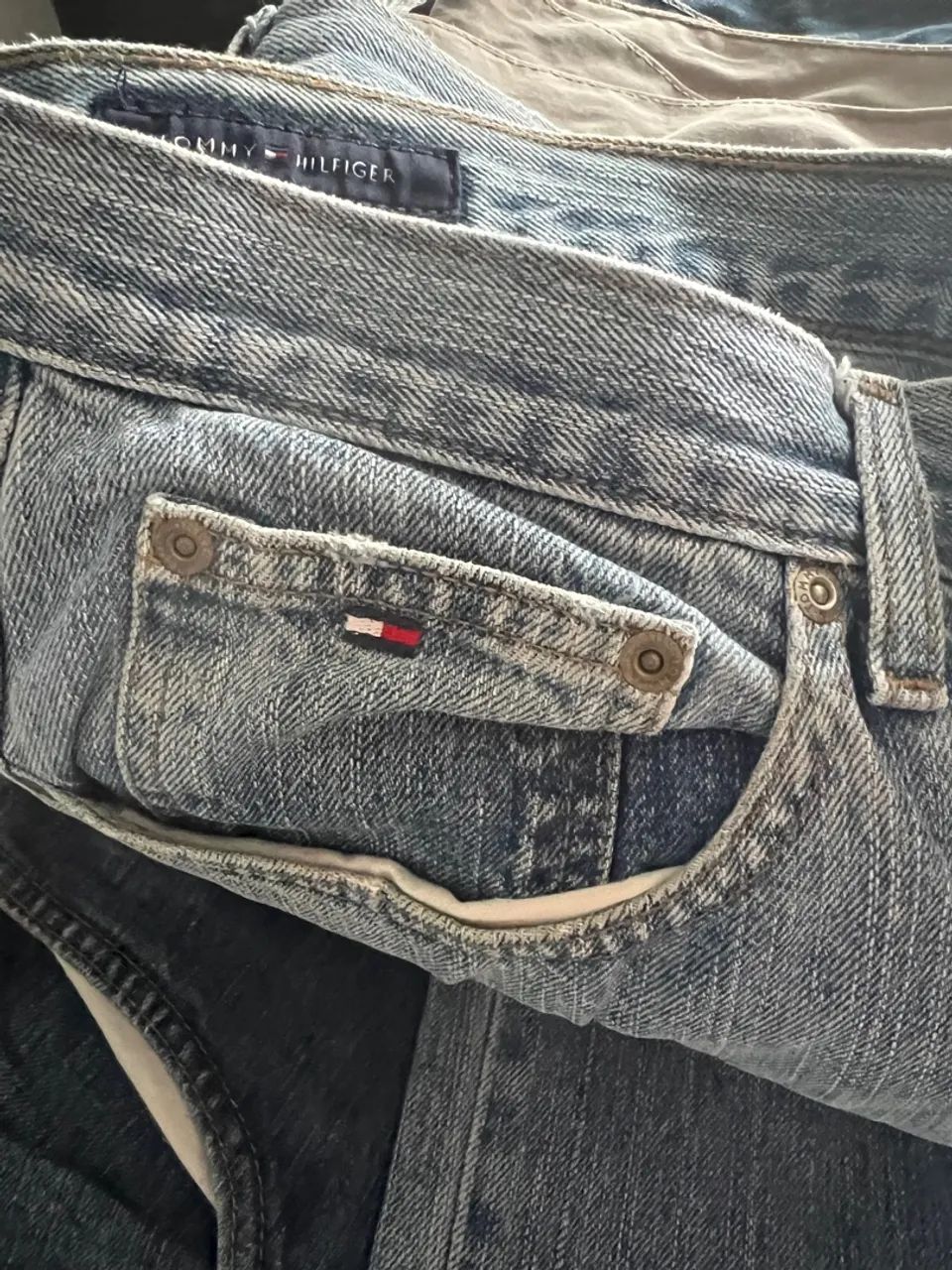 Calça jeans masculina Tommy Hilfiger TAM 50 - Foto 4