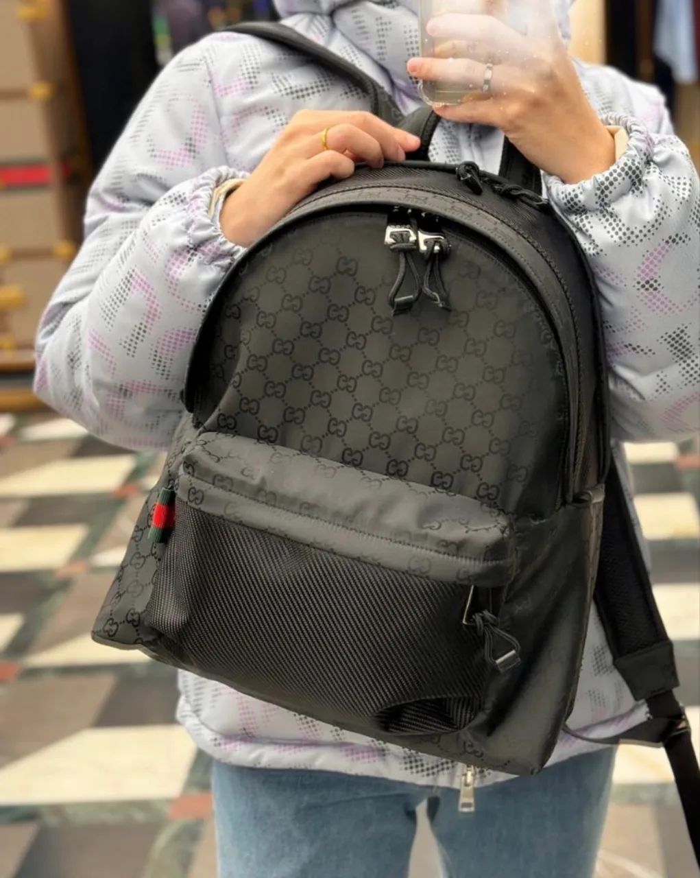 Mochila Gucci , Conjunto Amiri , Relógio Panerai - Foto 2