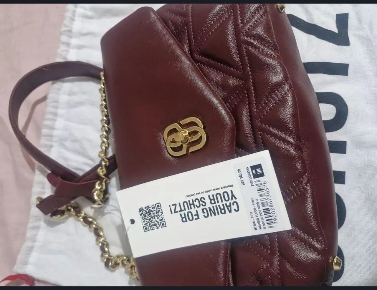 Bolsa Schutz Nova e Original  - Foto 4